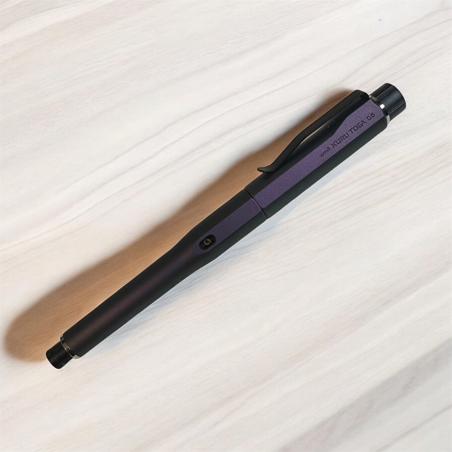 KURUTOGA DIVE, Auto Lead Rotation and Adjustable Auto Lead Advancement Mechanism, Cupped Mechanical Pencil, High Performance Model, 0.5 mm