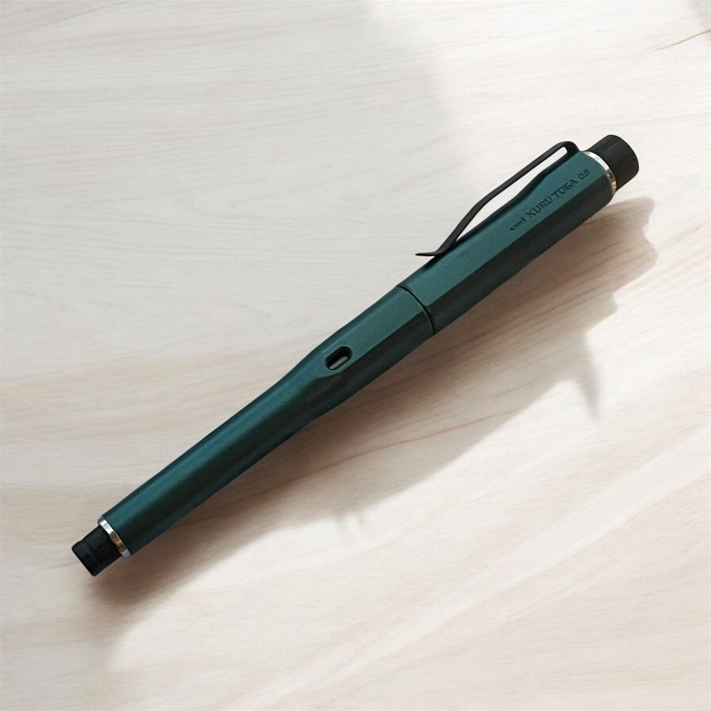 KURUTOGA DIVE, Auto Lead Rotation and Adjustable Auto Lead Advancement Mechanism, Cupped Mechanical Pencil, High Performance Model, 0.5 mm