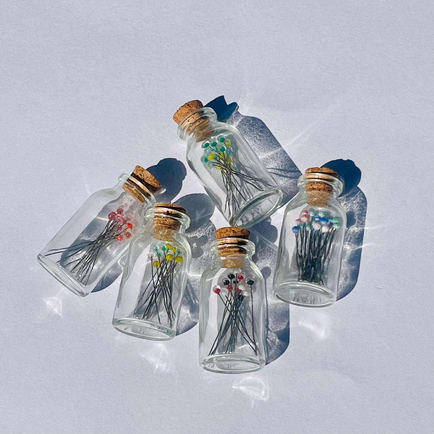 Hiroshima Nadelmarkierungsstifte in Glasflasche 15St