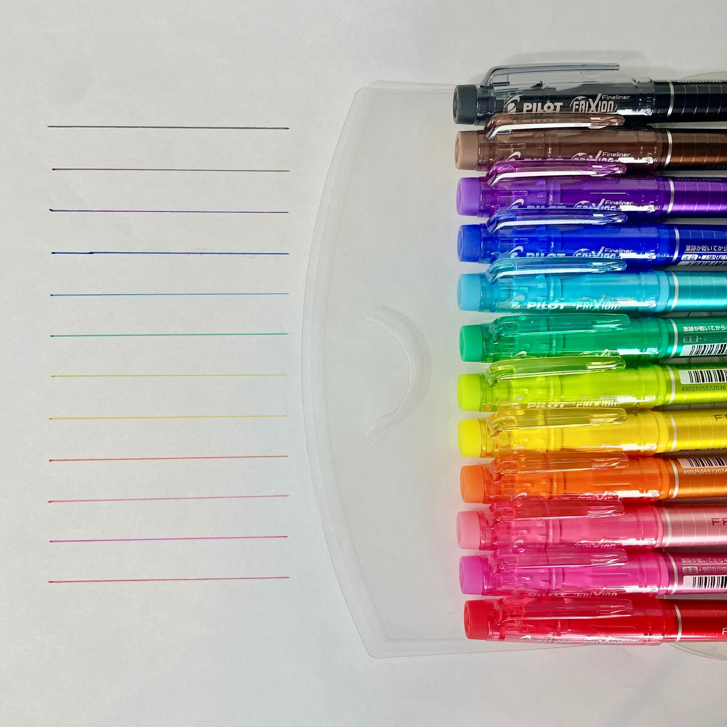 Frixion Erasable Magic Pen Fineliner 12 Farben