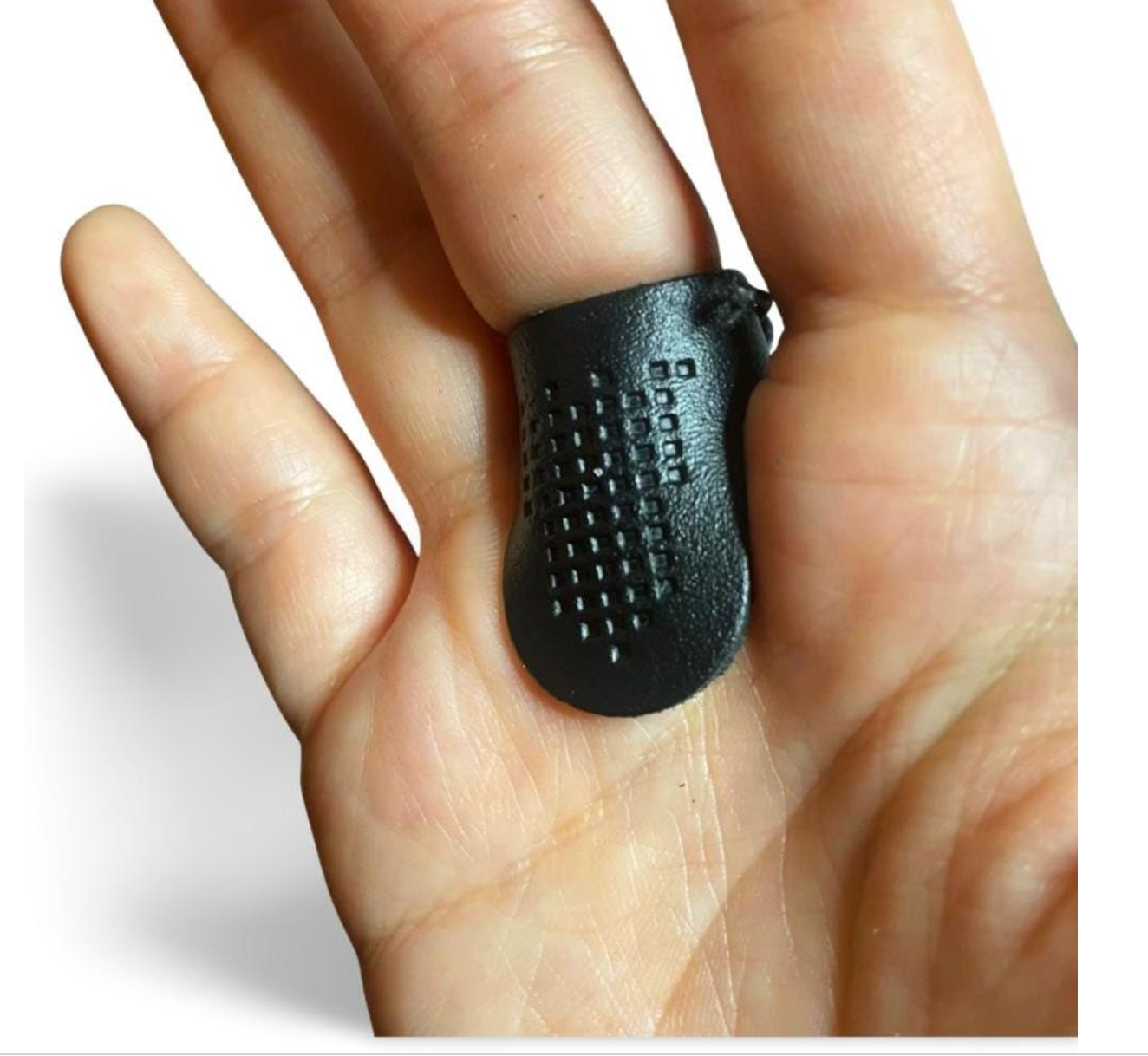 Fingerhut aus Leder