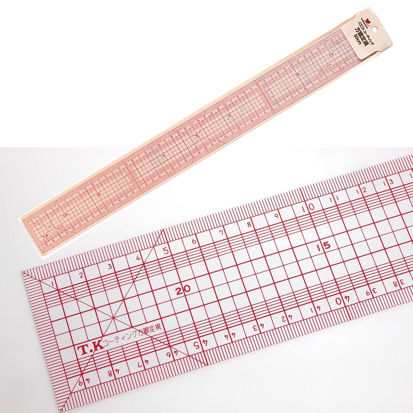 50cm Coated Grid Sewing Ruler