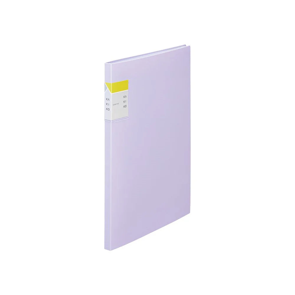 CLEAR FILE KAKIKO 40 POCKETS
