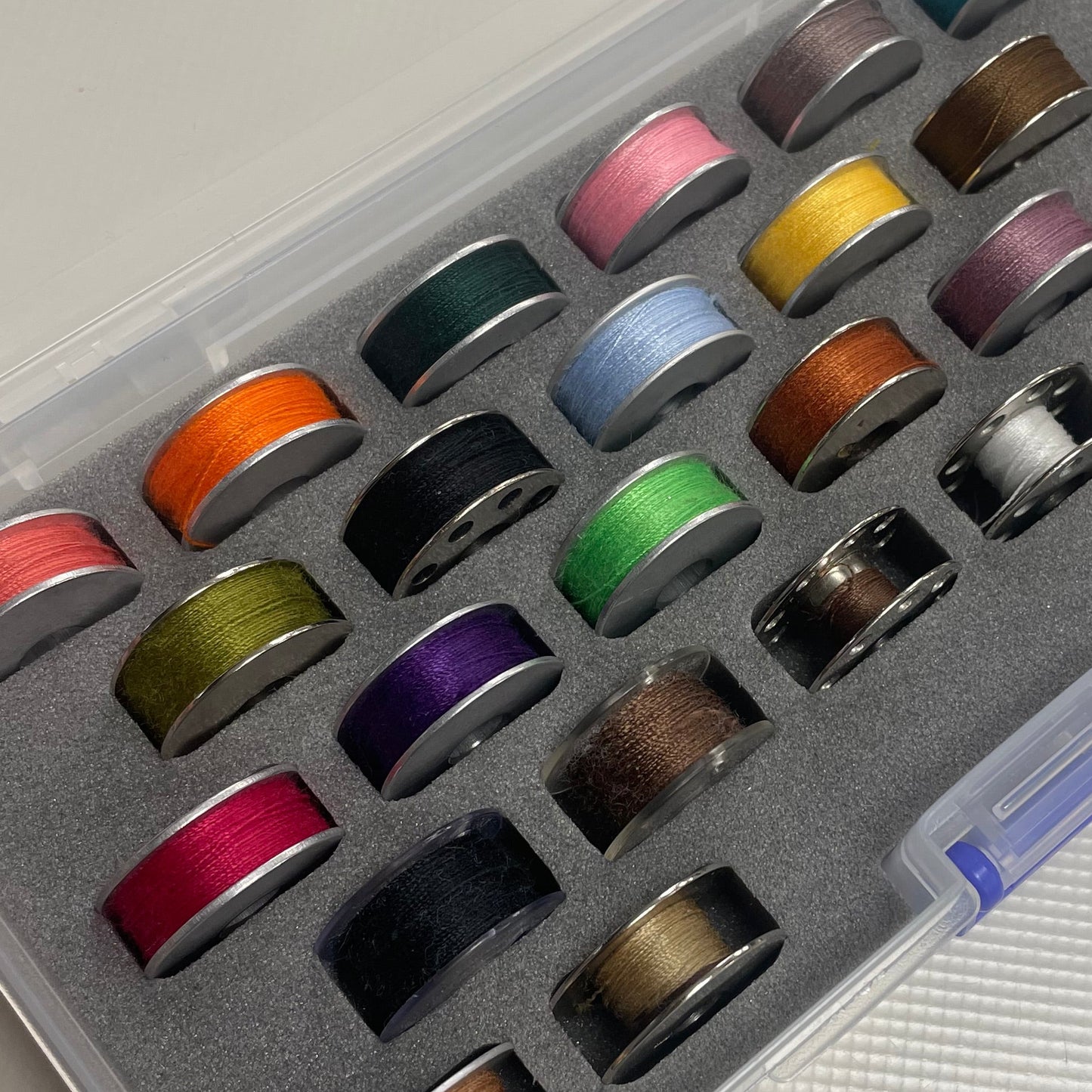 Bobbin Organiser Case for 26 Bobbins from KAWAGUCHI