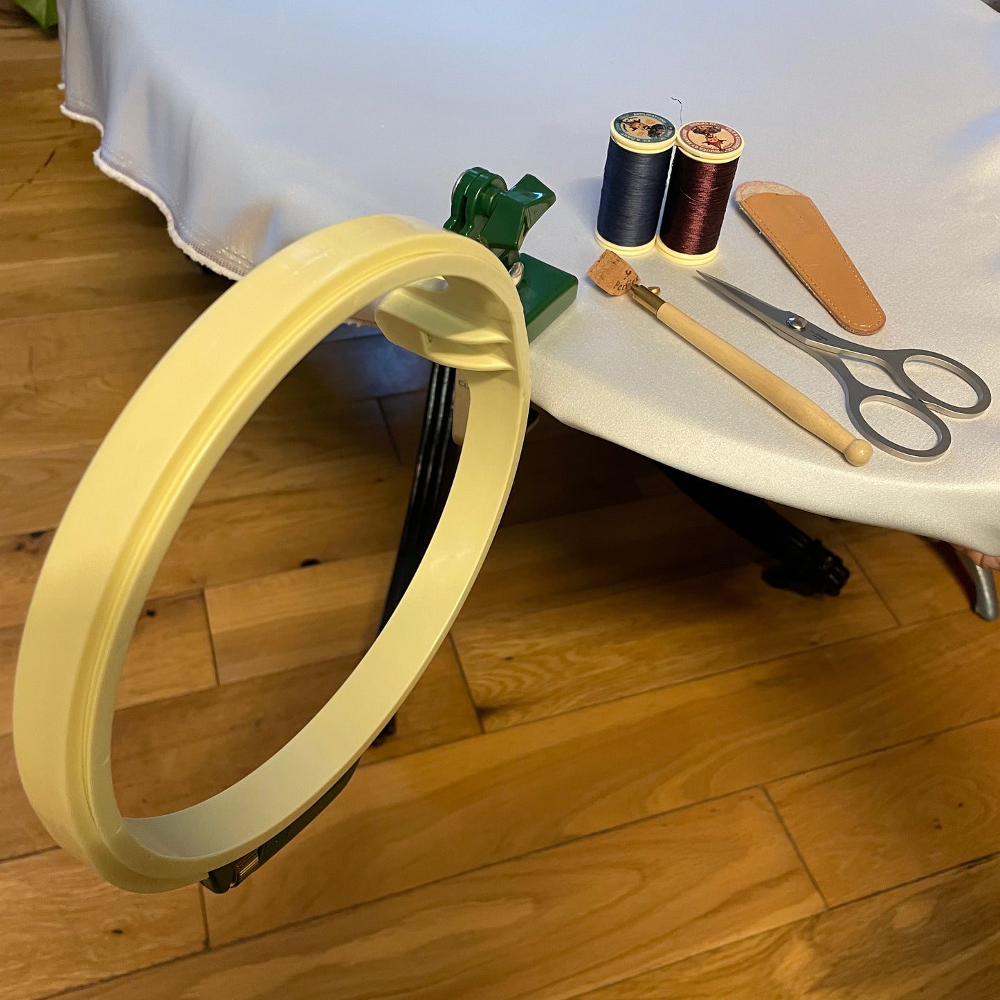 Embroidery Hoop Holder Stand from Clover