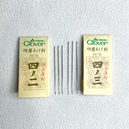 Exclusive model Polished Sewing needles 25pcs  -Silk- from Clover