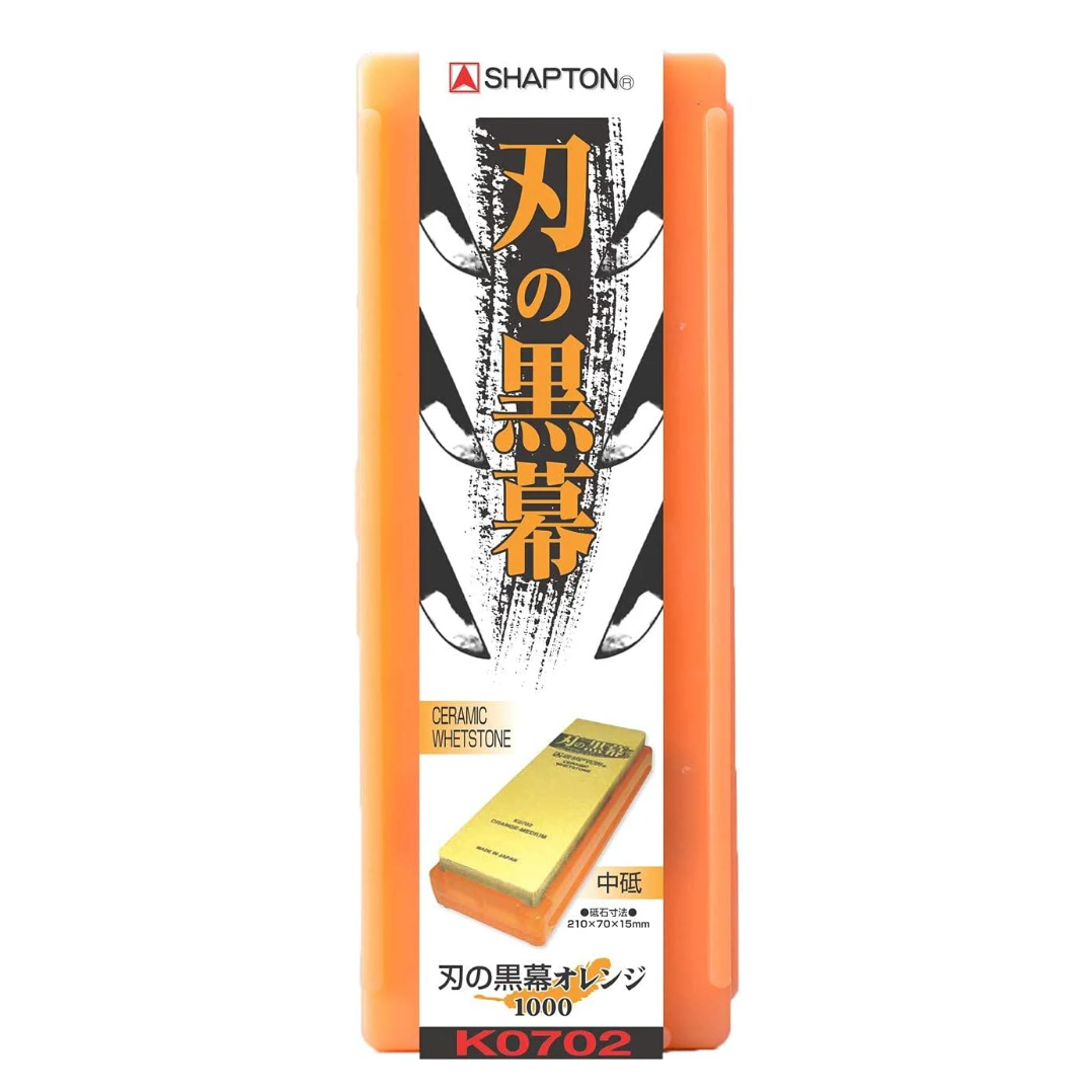 Japanese Sharpening Stone #1000 Orange from SHAPTON