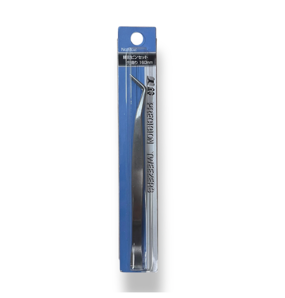 Precision Curved Tweezers
