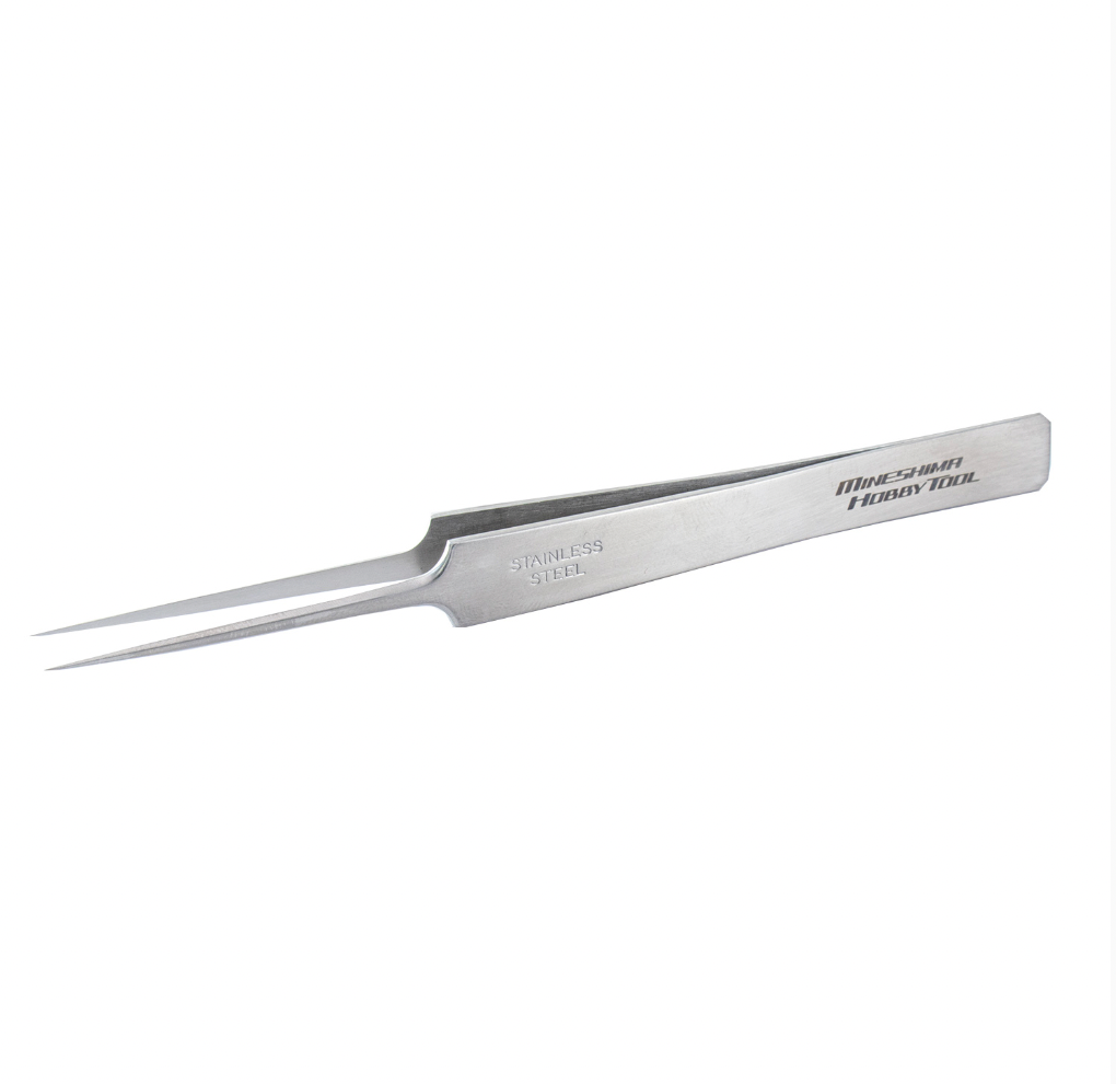 Ultra-Fine Straight Precision Tweezers 125mm