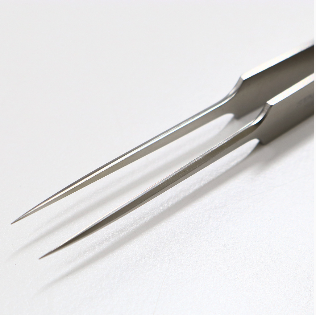 Ultra-Fine Straight Precision Tweezers 125mm