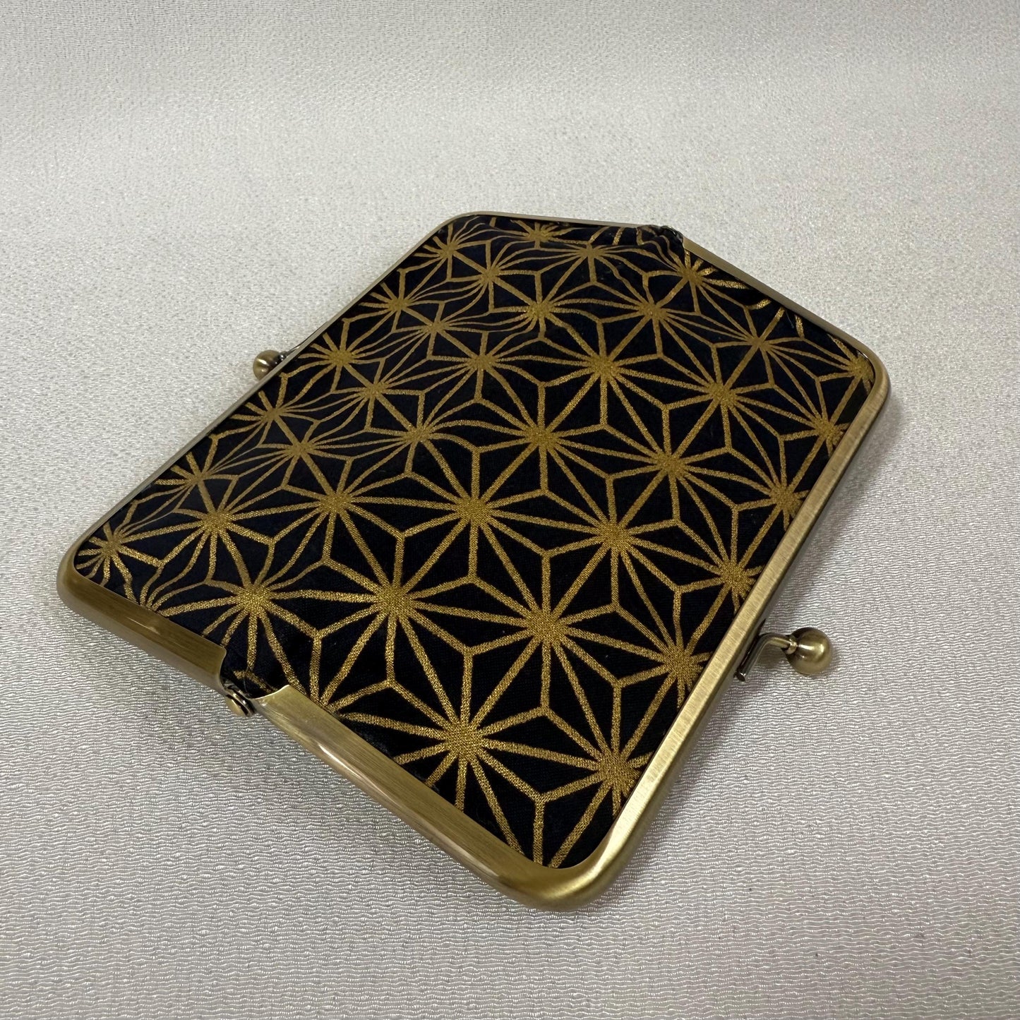 Japanese Motifs Handmade Sewing Tool Organiser, ASANOHA/ Navy