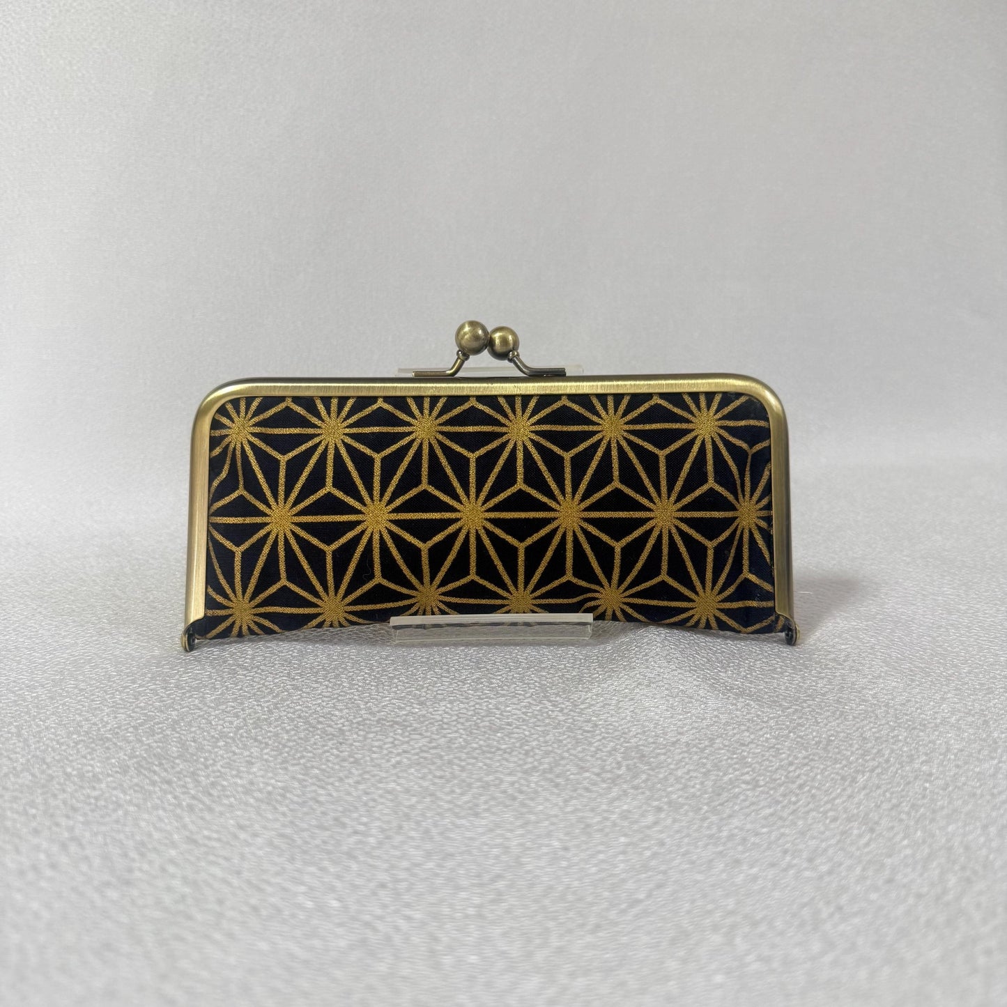 Japanese Motifs Handmade Sewing Tool Organiser, ASANOHA/ Navy