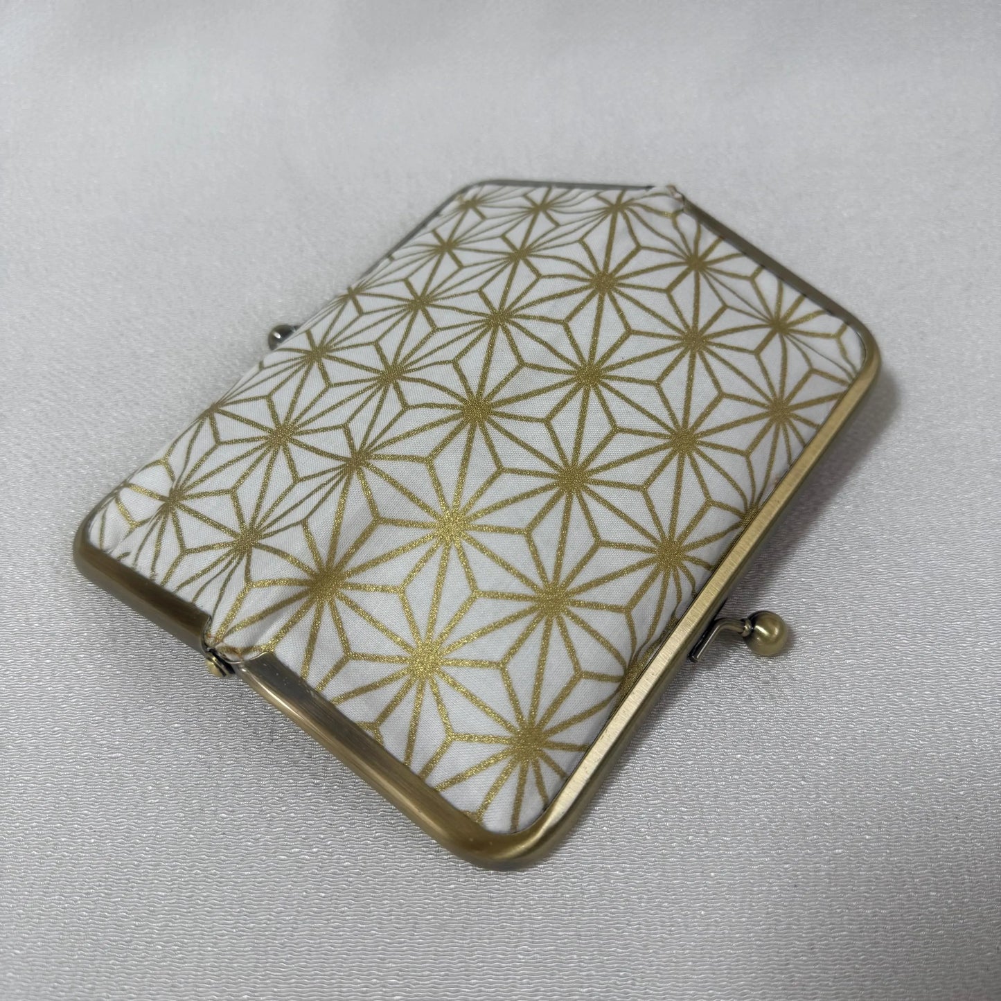 Japanese Motifs Handmade Sewing Tool Organiser, ASANOHA/ White