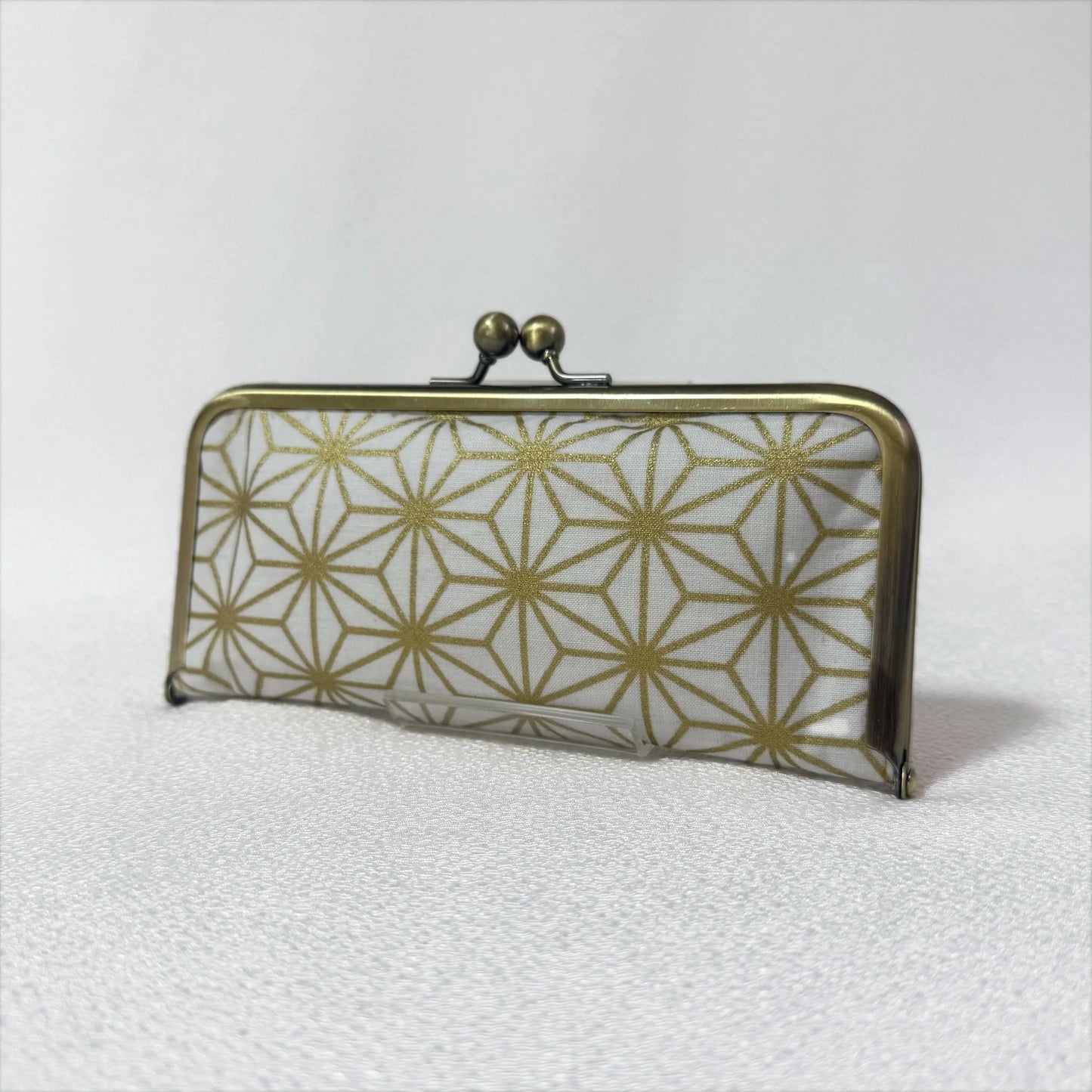 Japanese Motifs Handmade Sewing Tool Organiser, ASANOHA/ White