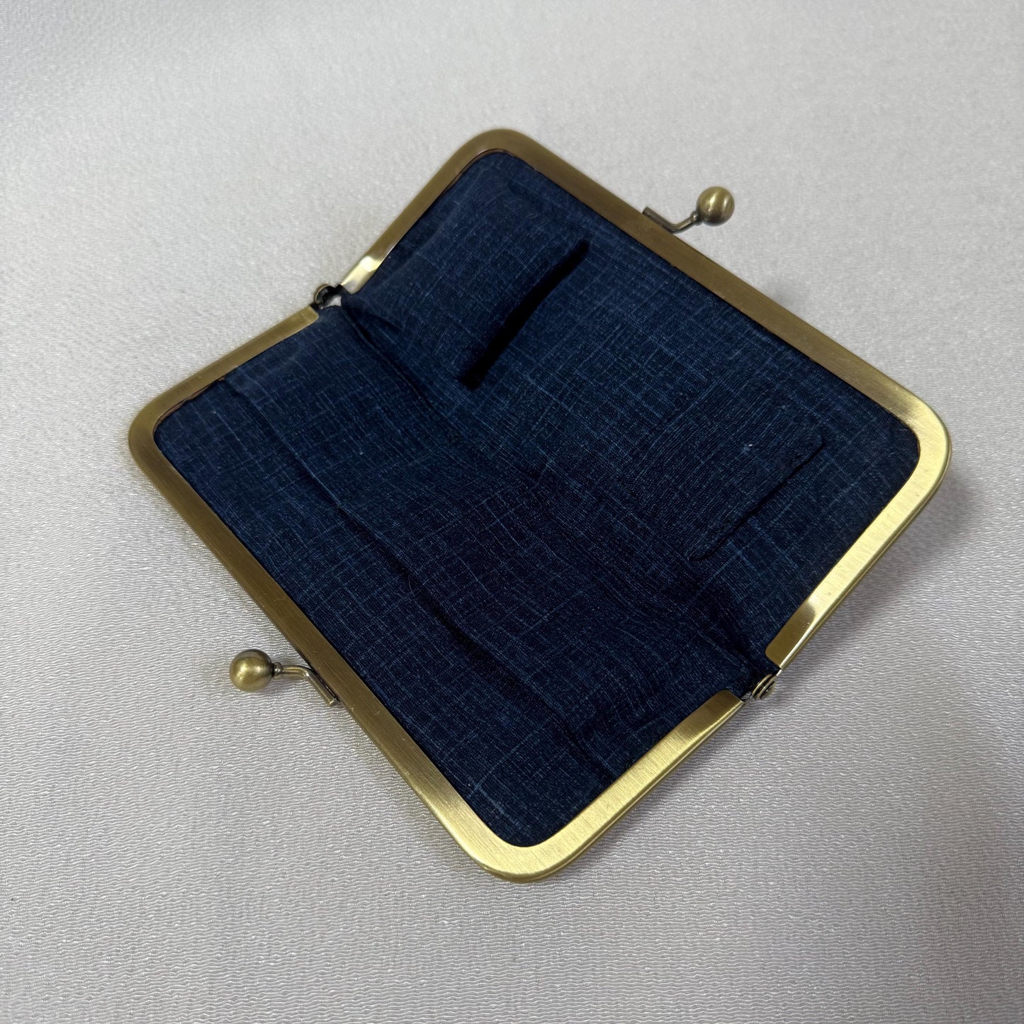 Japanese Motifs Handmade Sewing Tool Organiser, ASANOHA/ Navy